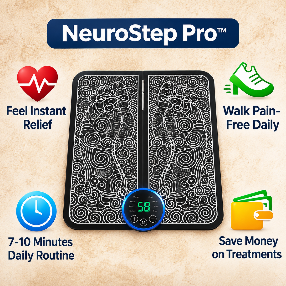 NeuroStep Pro™ - Walk Pain Free, Feel Alive Again