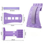 Lumbar Back Stretcher Massager for Spine Pain Relief Vertebral Relaxer Lower Back Traction Waist Correction - Spinal Health Aid